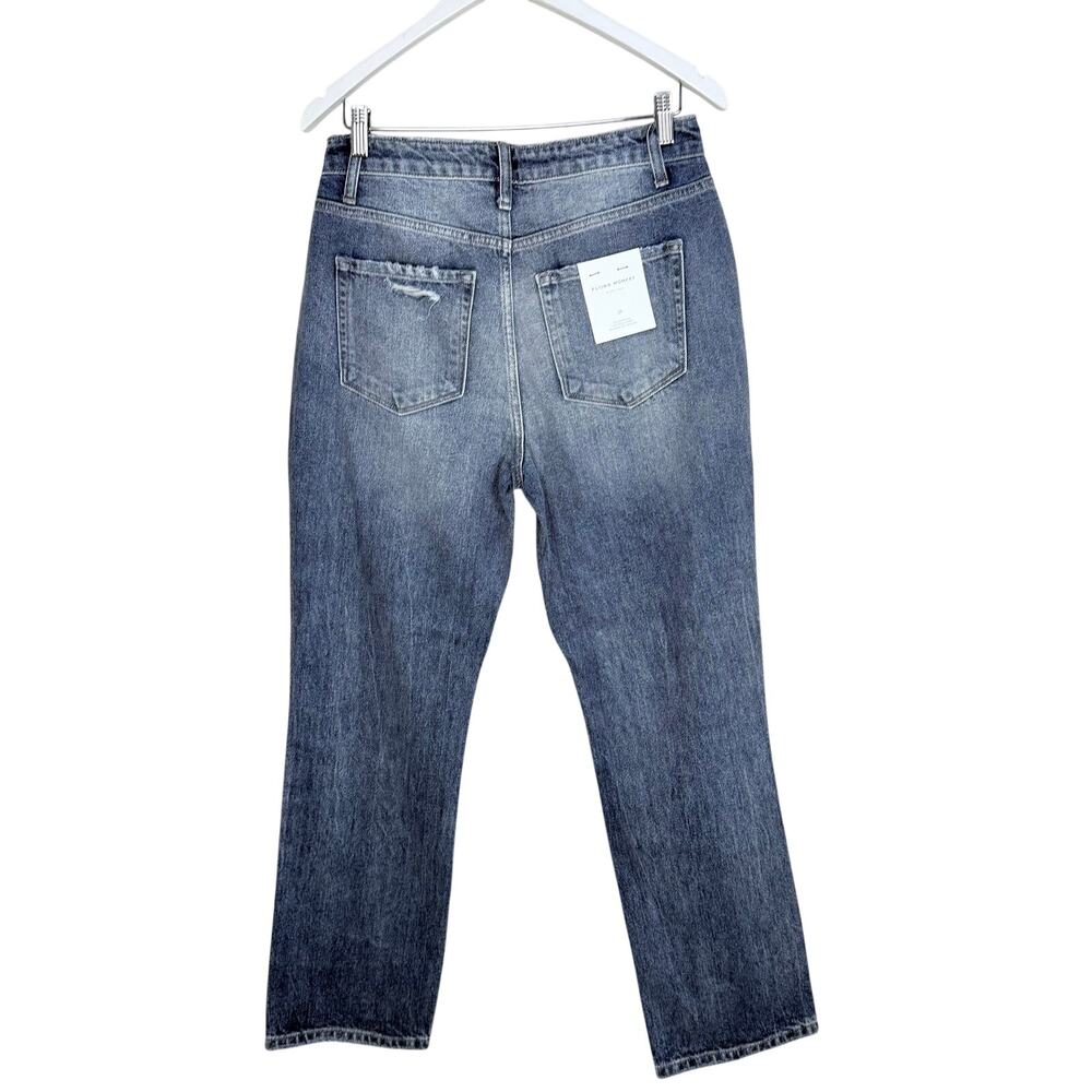 FLYING MONKEY 90'S Vintage Slim Straight Jeans - Y3913 - Size 28 - Picture 7 of 8